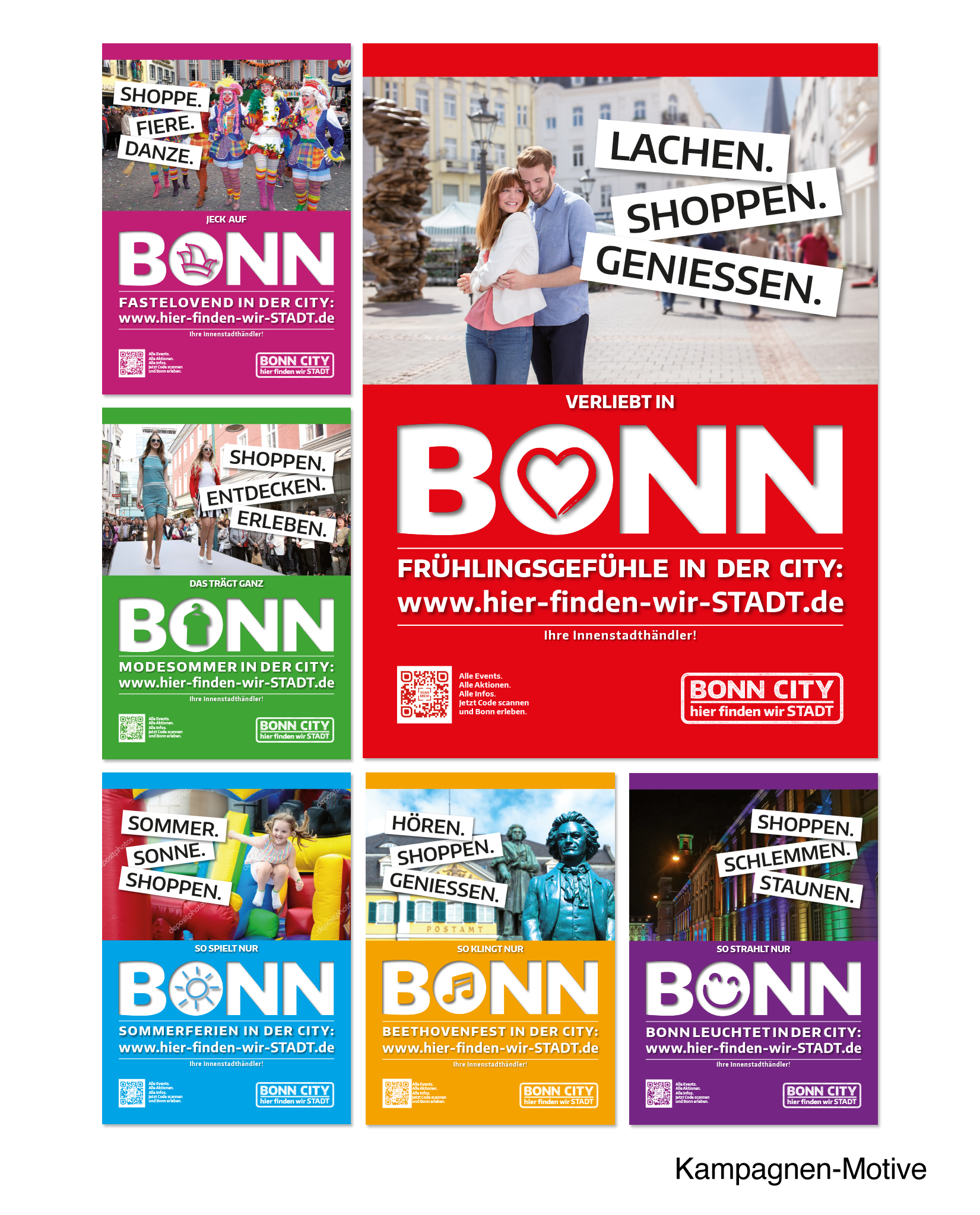 Bonn City – Kampagnenmotive