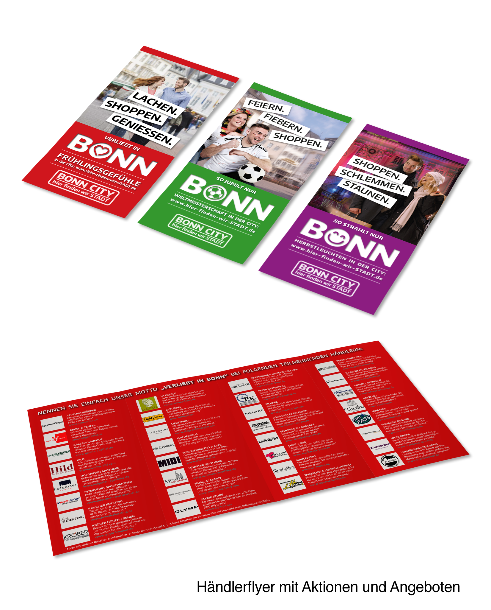 Bonn City – Händlerflyer